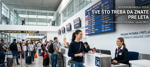 Aerodrom Nikola Tesla: sve što treba da znate pre leta